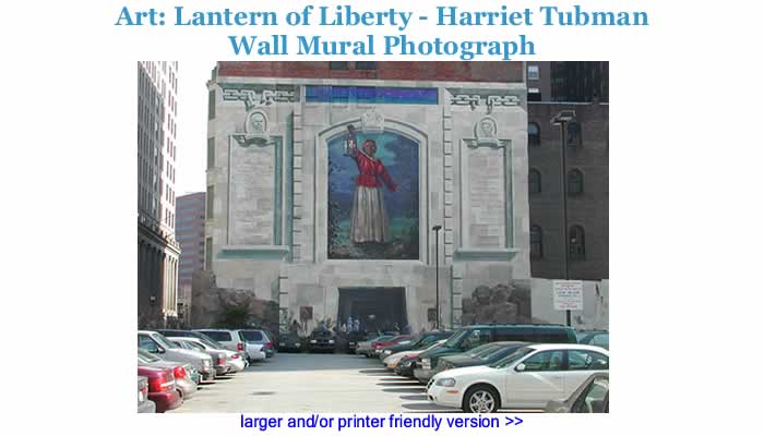 Art: Lantern of Liberty - Harriet Tubman Wall Mural Photograph