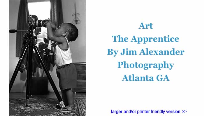 Art: The Apprentice By Jim Alexander Photography, Atlanta GA