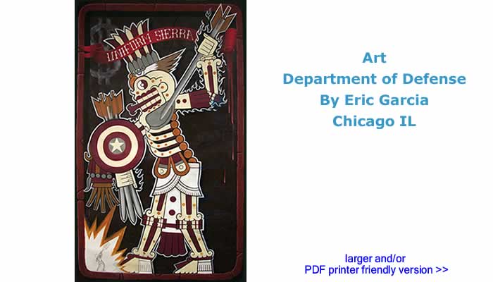 Art - Department of Defense By Eric Garcia, Chicago IL