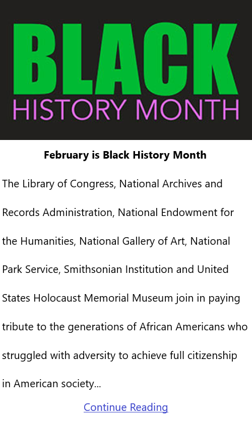 BlackCommentator.com Feb 10, 2022 - Issue 898: Black History Month