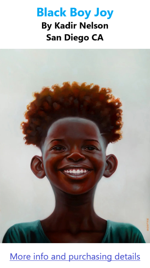 BlackCommentator.com Jan 25, 2024 - Issue 985: Black Boy Joy - Art By Kadir Nelson, San Diego CA